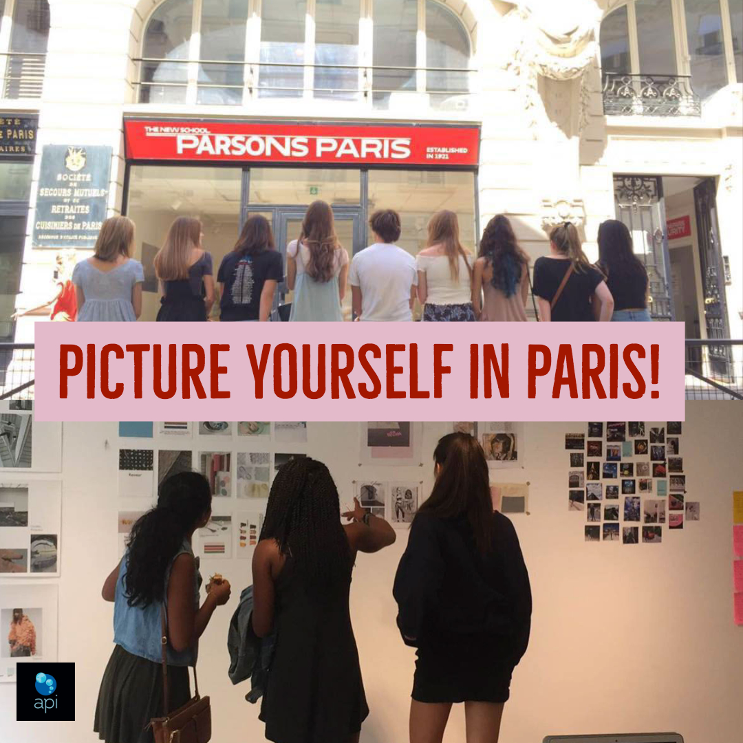 picture yourself in paris (1) Parsons Paris school of art & design