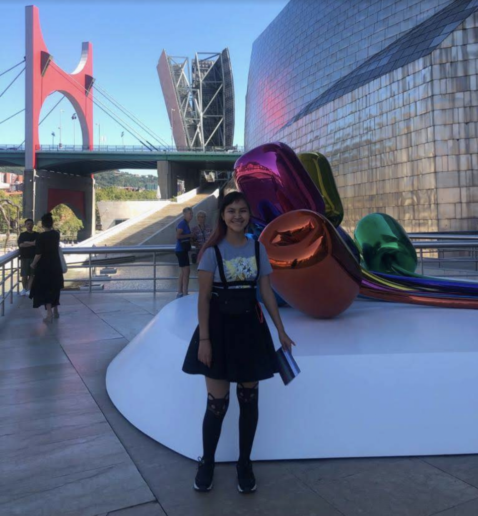 Study abroad student in Bilbao, Spain