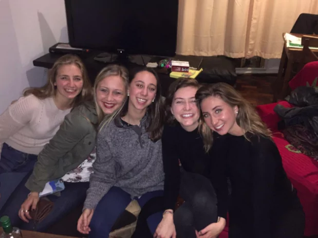 UW La Crosse students at Mate Club